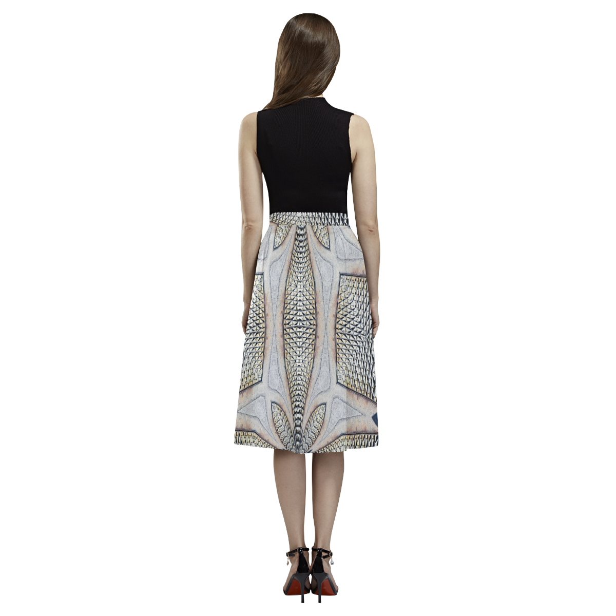 Grate 6 Aoede Crepe Skirt (Model D16)