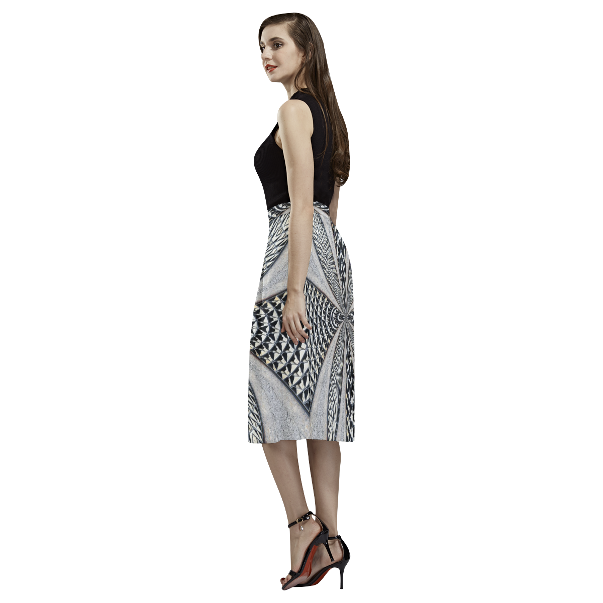 Grate 1 Aoede Crepe Skirt (Model D16)