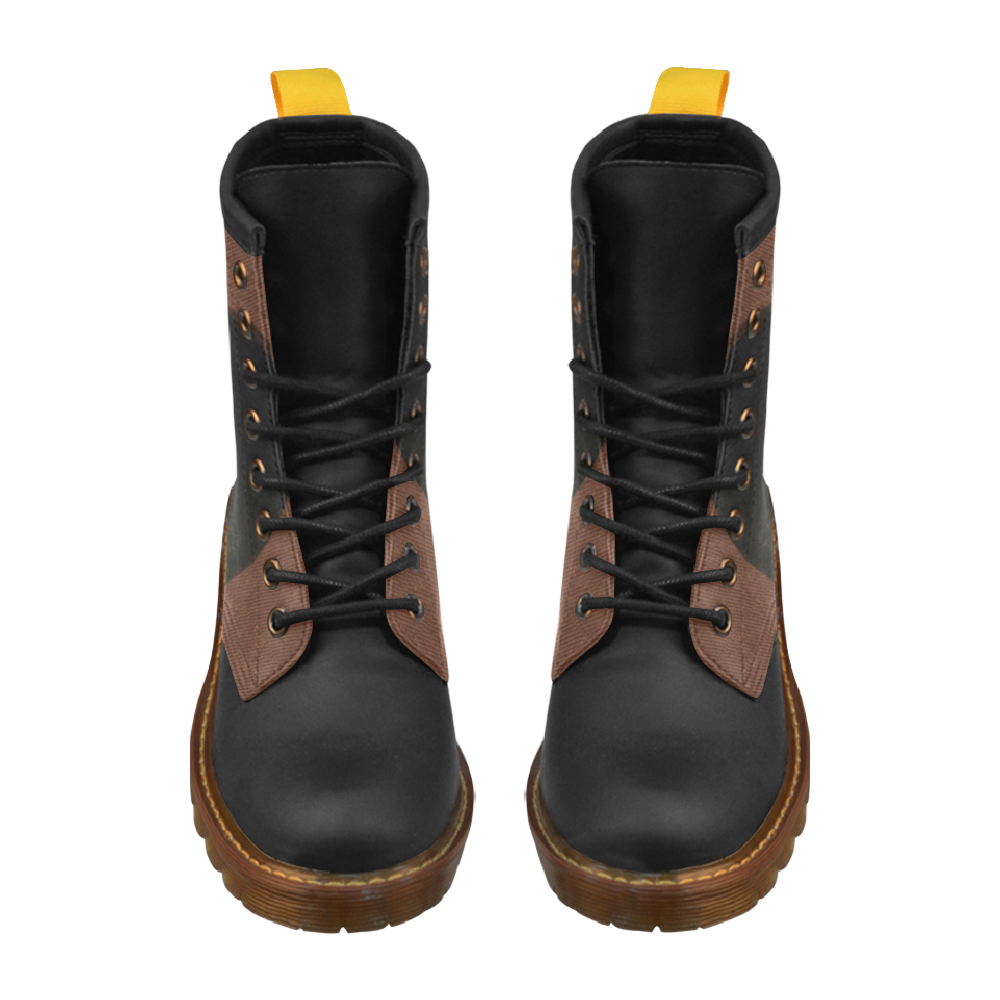 The Kitty In The Hole High Grade PU Leather Martin Boots For Women Model 402H