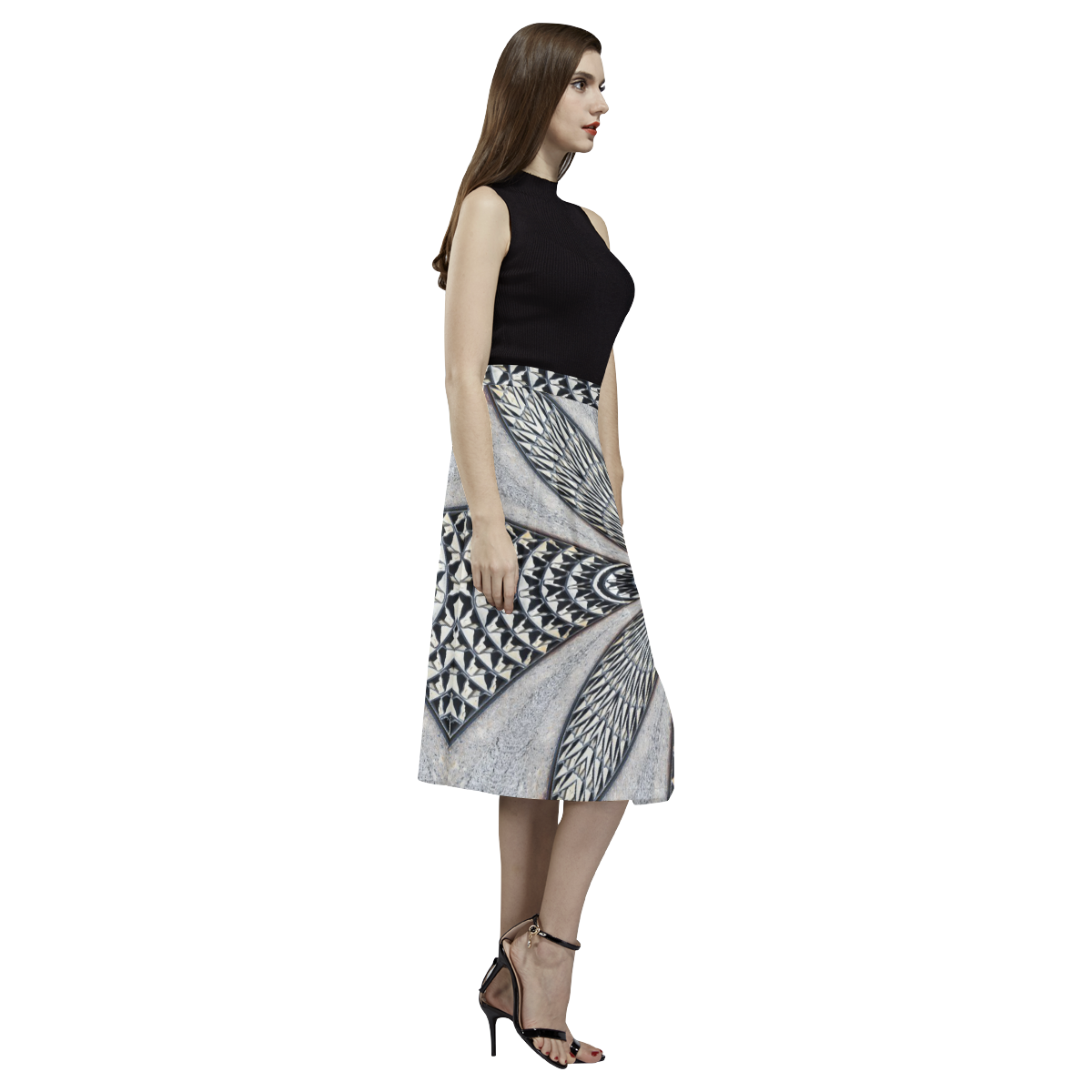 Grate 1 Aoede Crepe Skirt (Model D16)