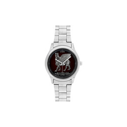 Red Lamassu Watch Men's Stainless Steel Watch(Model 104)