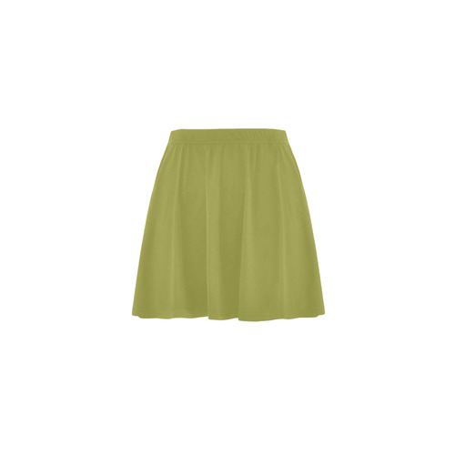 Golden Lime Mini Skating Skirt (Model D36)