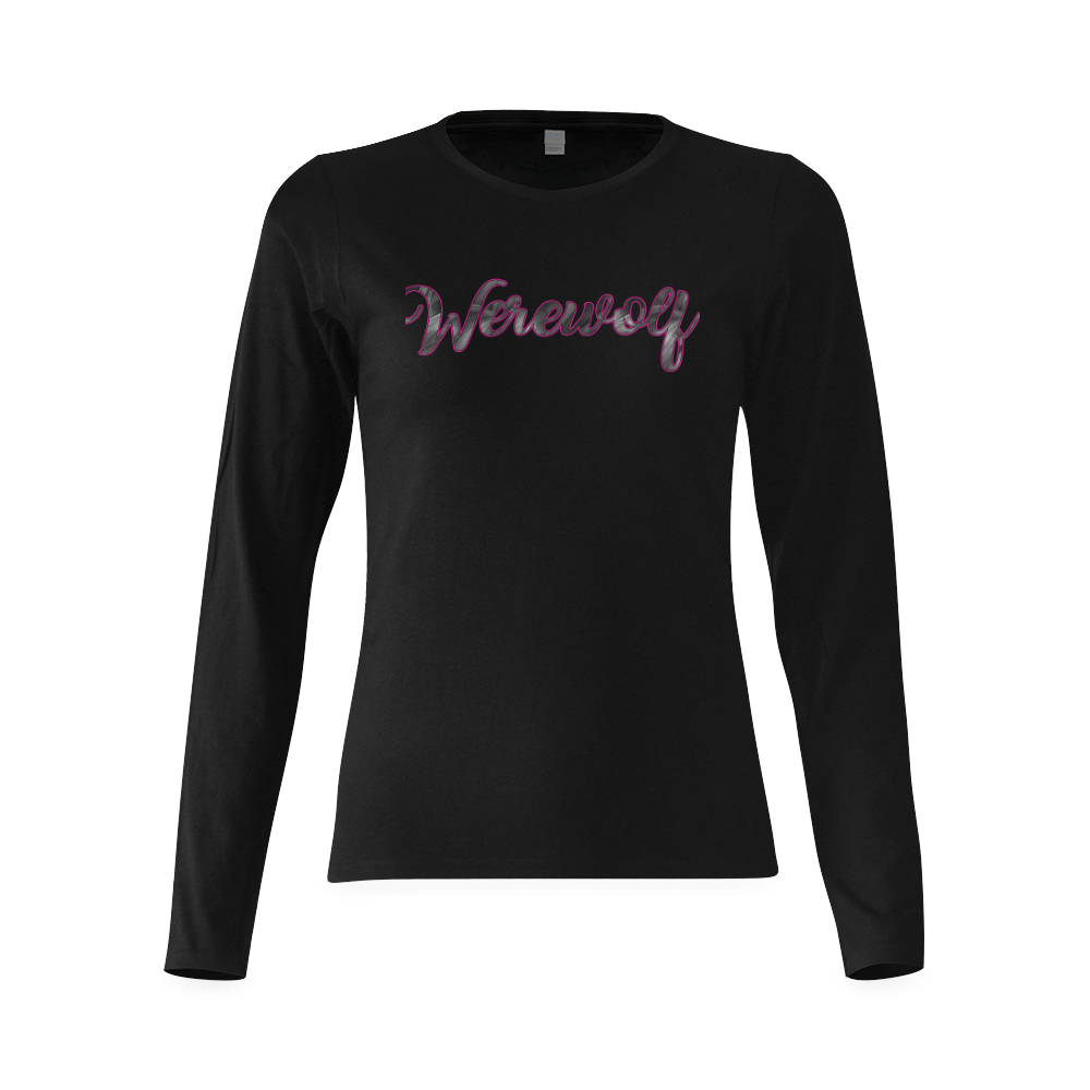 Werewolf Longsleeve Sunny Women's T-shirt (long-sleeve) (Model T07)