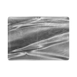 Metallic grey satin 3D texture Custom NoteBook A5