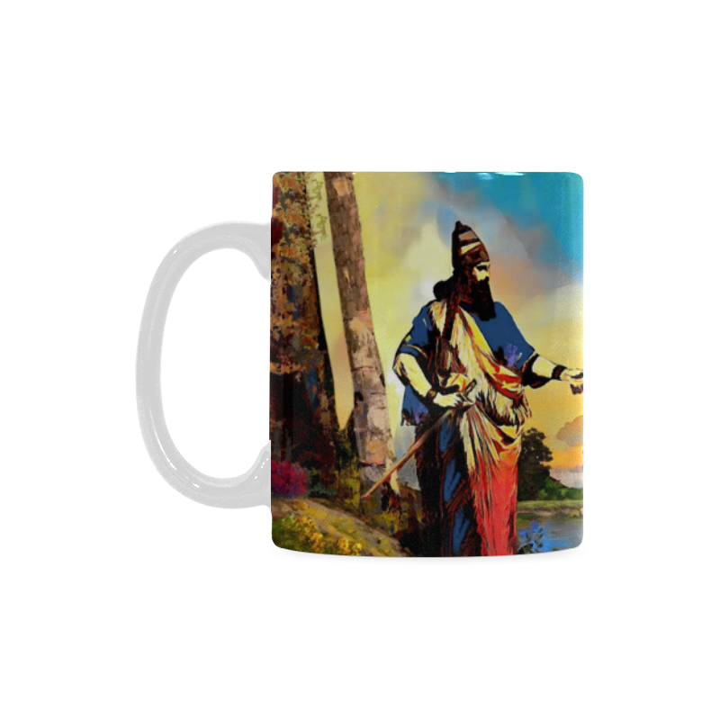 Assyrian King Mug White Mug(11OZ)