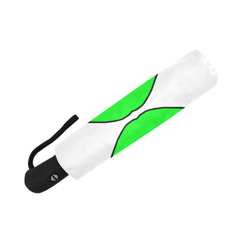 Fairy Wings Green Auto-Foldable Umbrella (Model U04)