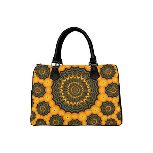 Fractal spider webs Boston Handbag (Model 1621)