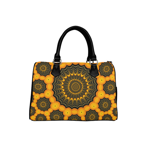 Fractal spider webs Boston Handbag (Model 1621)