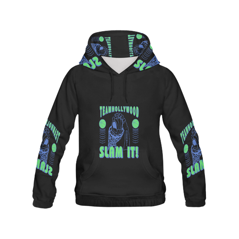 Team Hollywood hoodie All Over Print Hoodie for Men (USA Size) (Model H13)