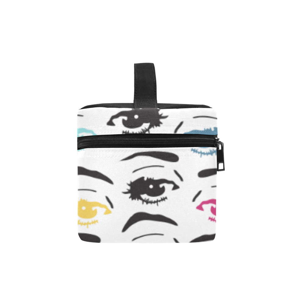 Eyes Cosmetic Bag/Large (Model 1658)