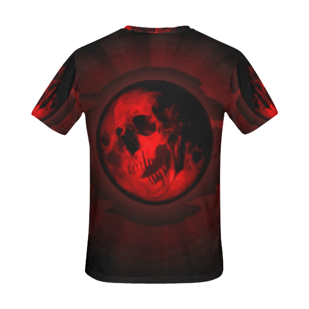 Death Moon All Over Print T-Shirt for Men (USA Size) (Model T40)