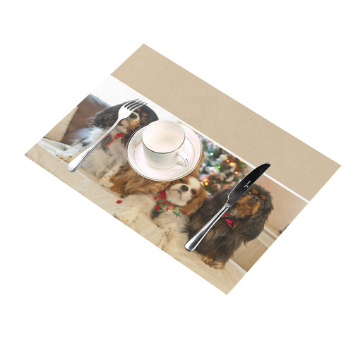 King Charles Cavalier Spaniel Placemat 14’’ x 19’’ (Set of 4)