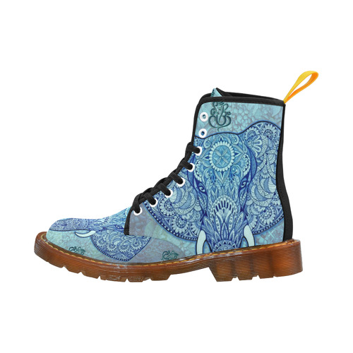 lord Ganesh festival print Martin Boots For Men Model 1203H