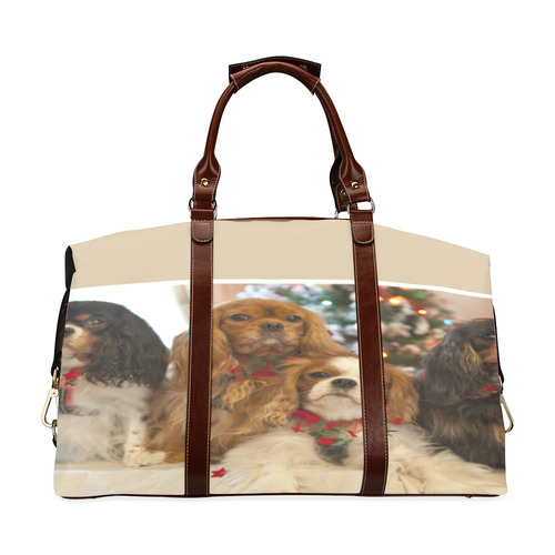 King Charles Cavalier Spaniel Classic Travel Bag (Model 1643) Remake