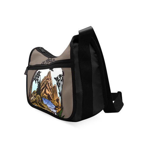The Outdoors - Poster Crossbody Bags (Model 1616)