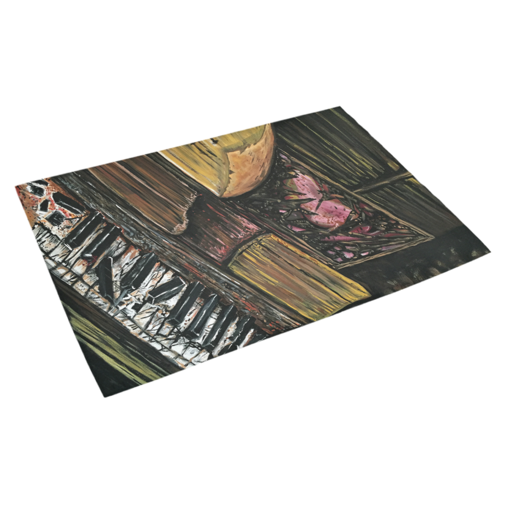 Broken Piano Azalea Doormat 30" x 18" (Sponge Material)