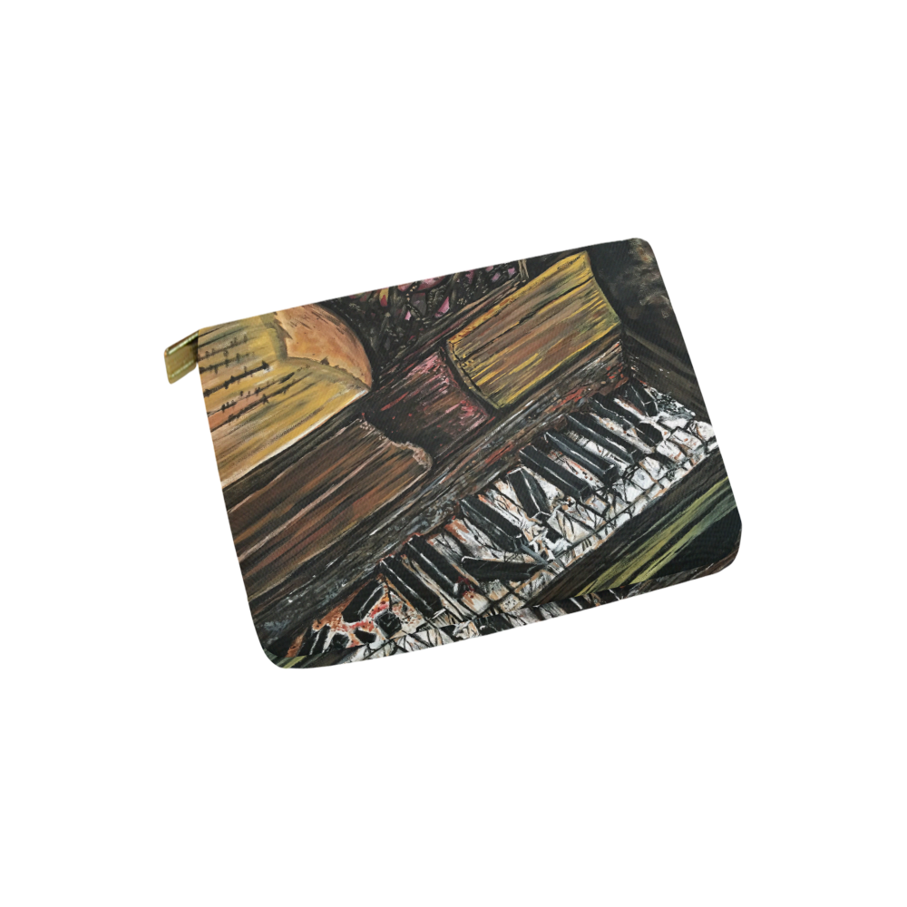 Broken Piano Carry-All Pouch 6''x5''