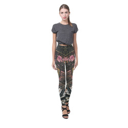 Broken Piano Cassandra Women's Leggings (Model L01)