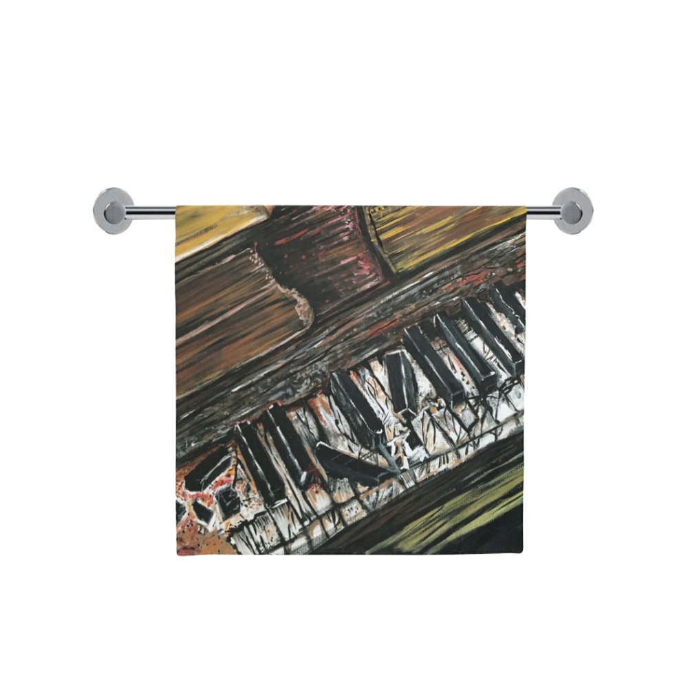 Broken Piano Bath Towel 30"x56"