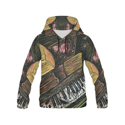 Broken Piano All Over Print Hoodie for Women (USA Size) (Model H13)