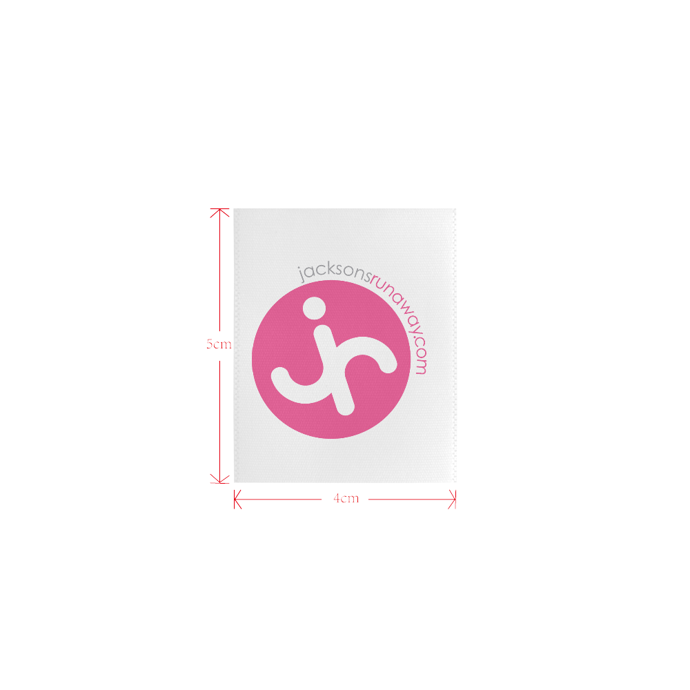 JR circle logo - FB profile photo Logo for Women's Clothes (4cm X 5cm)