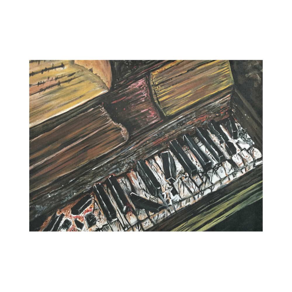 Broken Piano Placemat 14’’ x 19’’ (Set of 6)