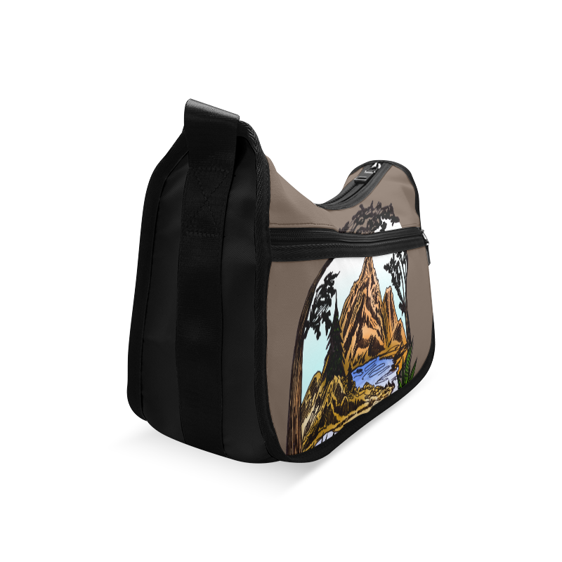 The Outdoors - Poster Crossbody Bags (Model 1616)