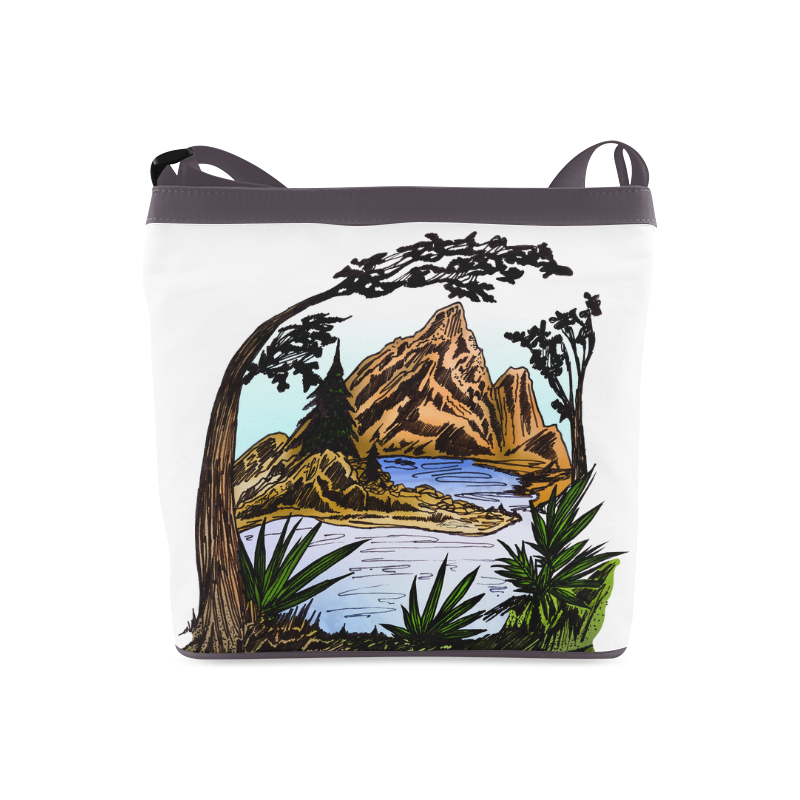 The Outdoors - Poster Crossbody Bags (Model 1613)