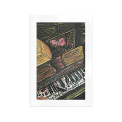 Broken Piano Art Print 13‘’x19‘’