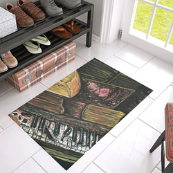 Broken Piano Azalea Doormat 30" x 18" (Sponge Material)