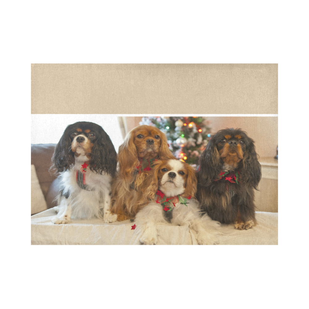 King Charles Cavalier Spaniel Placemat 14’’ x 19’’ (Set of 4)