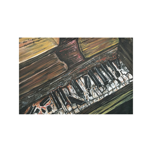 Broken Piano Placemat 12’’ x 18’’ (Set of 2)