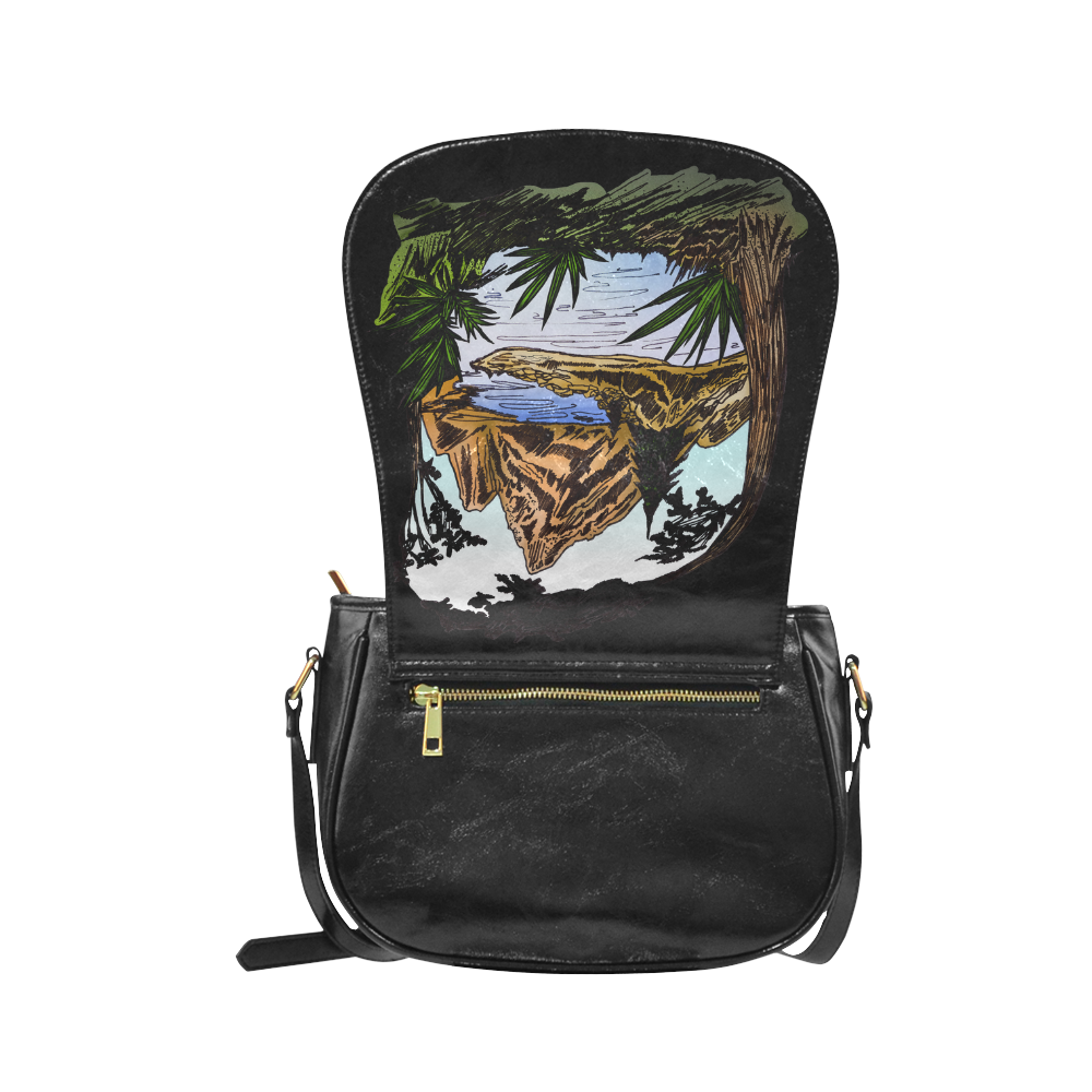 The Outdoors - Poster Classic Saddle Bag/Small (Model 1648)