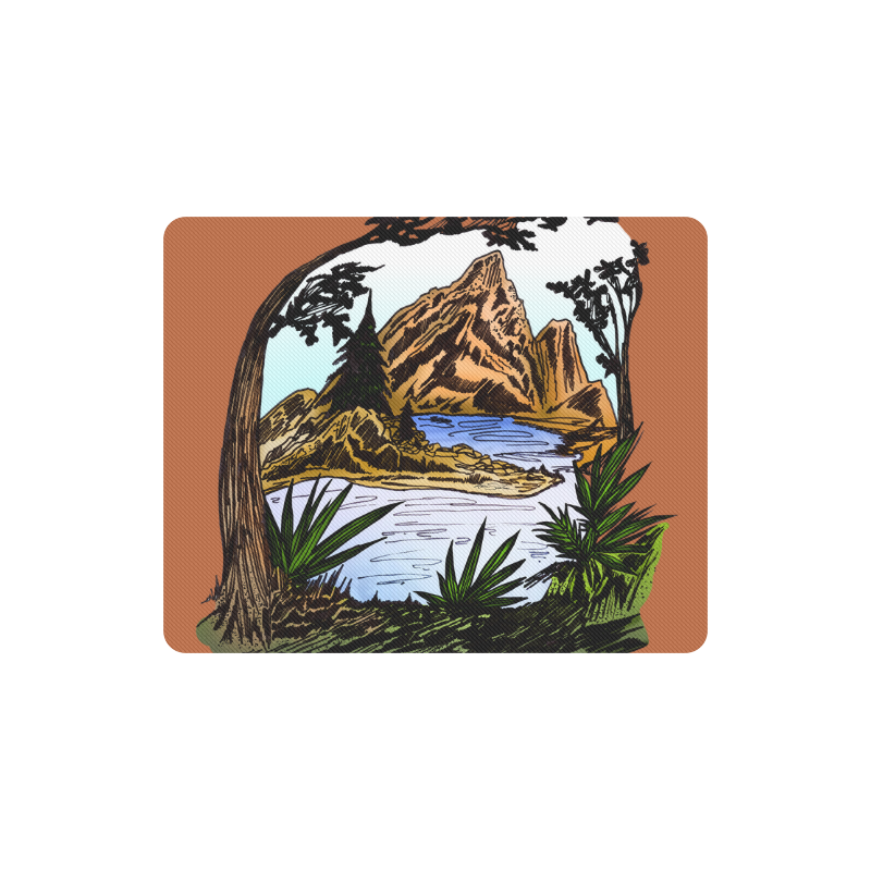 The Outdoors Rectangle Mousepad