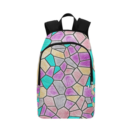 Mosaic Linda 3 by JamColors Fabric Backpack for Adult (Model 1659)
