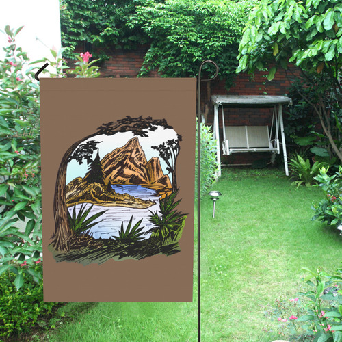 The Outdoors Garden Flag 12‘’x18‘’（Without Flagpole）