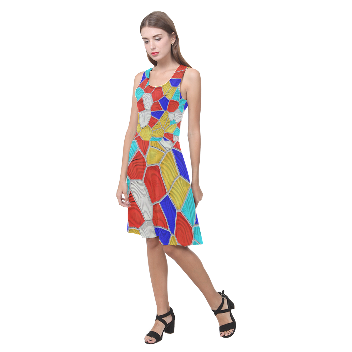 Mosaic Linda 4B by JamColors Atalanta Casual Sundress(Model D04)