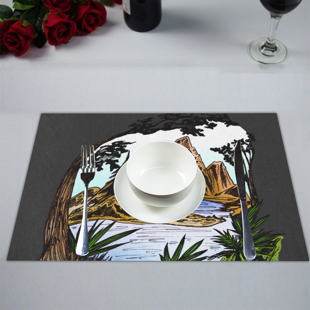 The Outdoors Placemat 14’’ x 19’’ (Set of 2)