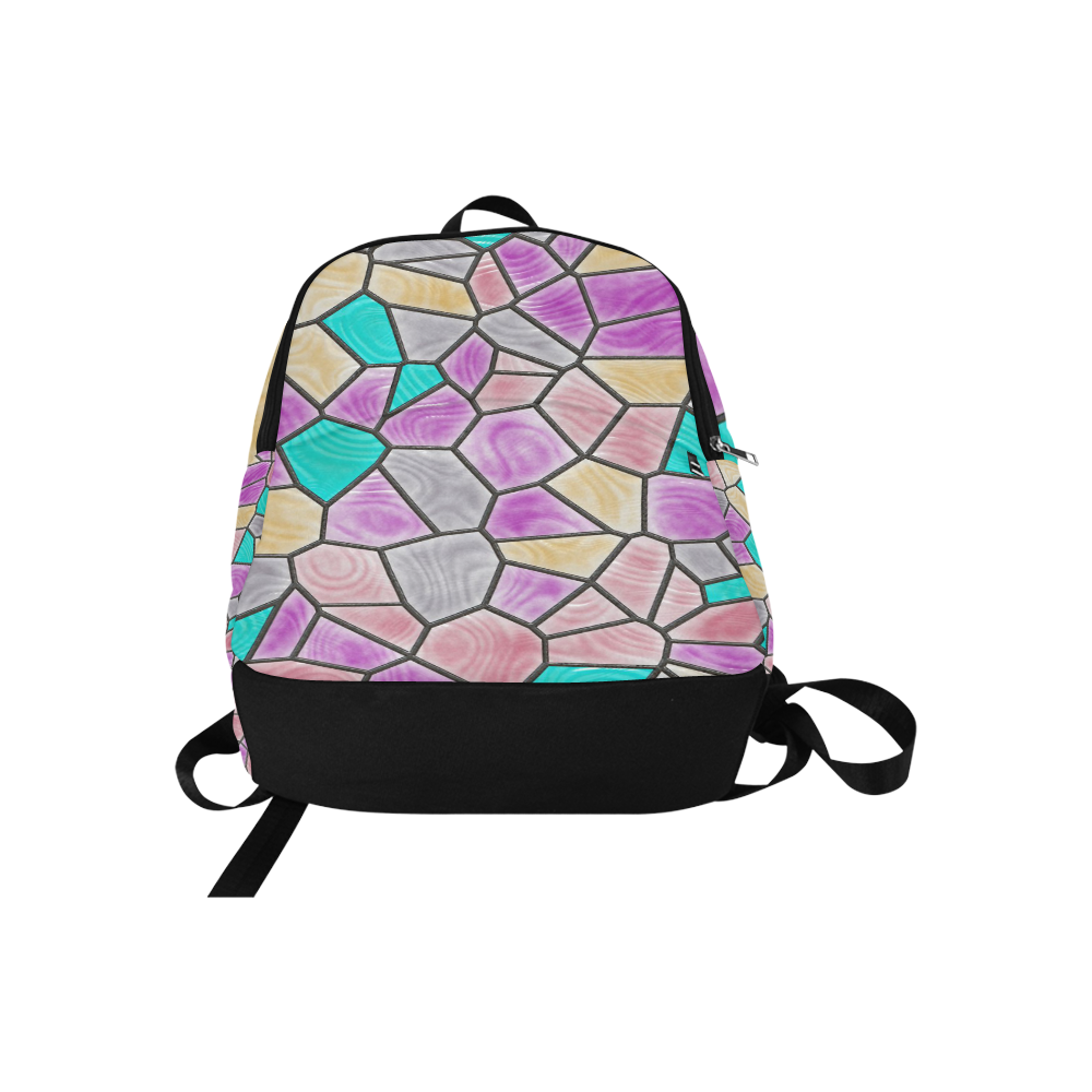 Mosaic Linda 3 by JamColors Fabric Backpack for Adult (Model 1659)