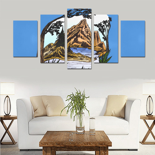 The Outdoors Canvas Print Sets D (No Frame)