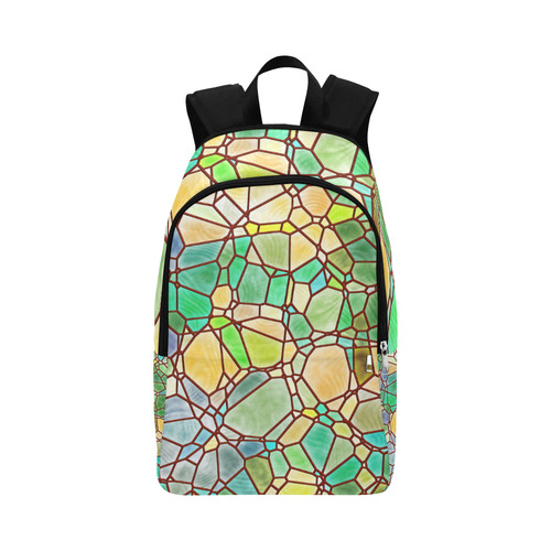Mosaic Linda 2 by JamColors Fabric Backpack for Adult (Model 1659)