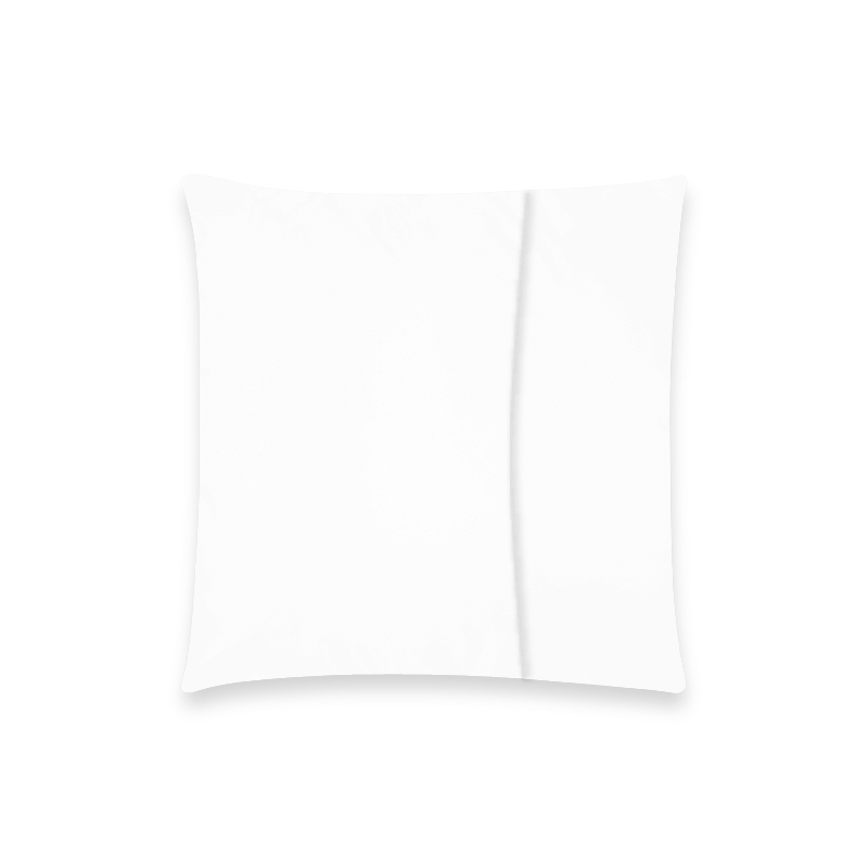 Wallpaper Singlet on Sharkskin Grey by Aleta Custom  Pillow Case 18"x18" (one side) No Zipper