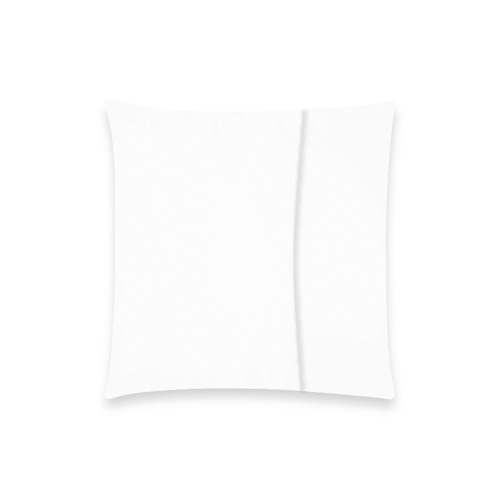 Wallpaper Singlet on Sharkskin Grey by Aleta Custom  Pillow Case 18"x18" (one side) No Zipper