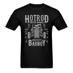Twisted Hotrod Men's T-Shirt in USA Size (Two Sides Printing)