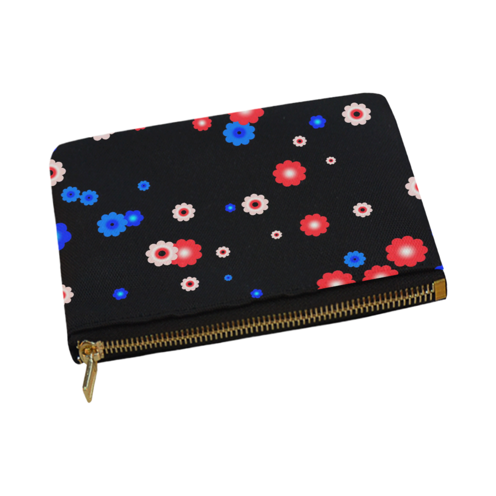 Minimal floral by FeelGood Carry-All Pouch 12.5''x8.5''