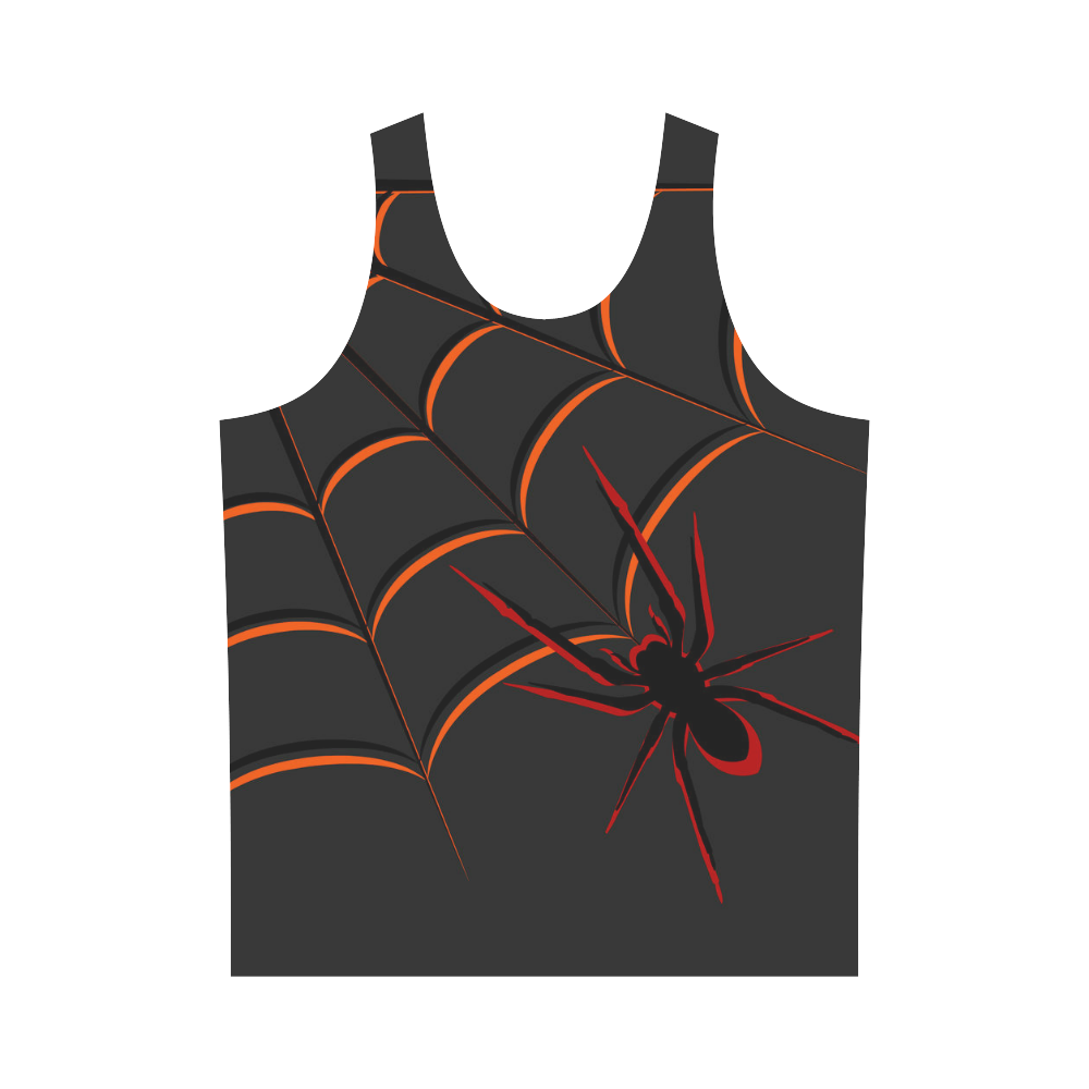 Scary Spider All Over Print Tank Top for Men (Model T43)