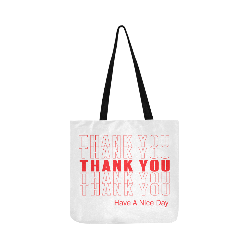 Thank You Reusable Shopping Bag Model 1660 (Two sides)