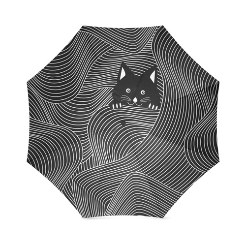 Hidden Kitty Foldable Umbrella (Model U01)