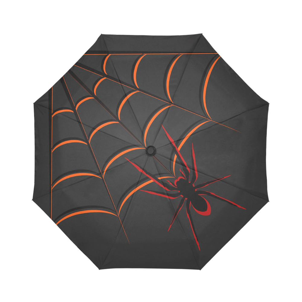 Scary Spider Auto-Foldable Umbrella (Model U04)