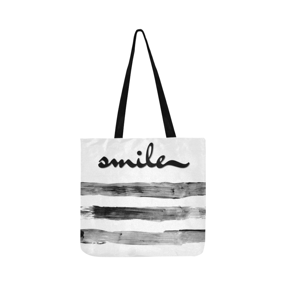 Smile Reusable Shopping Bag Model 1660 (Two sides)